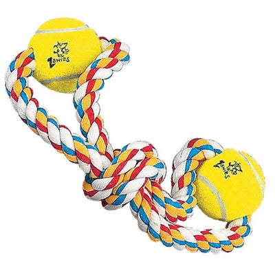 ZA Rope Tennis Ball, 15 in Fig 8 2Bls