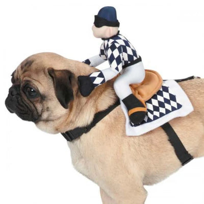 ZZ Show Jockey Saddle Costume, SMALL/1