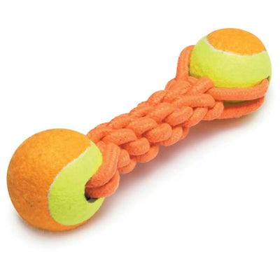 GR Ruff Rope Mega Tennis Tugger Orange - Pets Perfect
