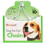 2.5Mm X 20 Tie Out Chain Twist - Pets Perfect