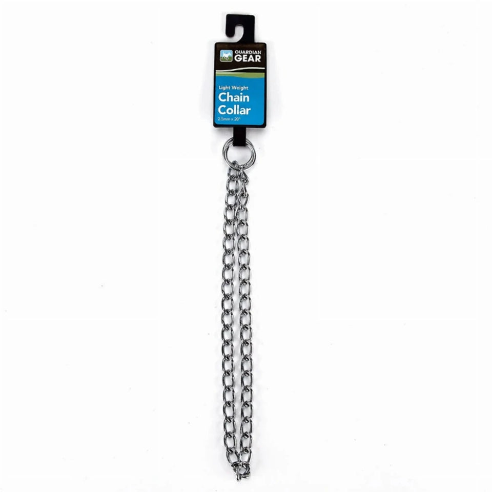 GG Lt Wt Chain Dog Collar, 20 in 2.5 mm, view 4