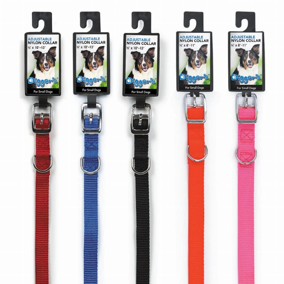 DGR 5/8 in Nylon Dog Collar, 10 in Blue, view 17