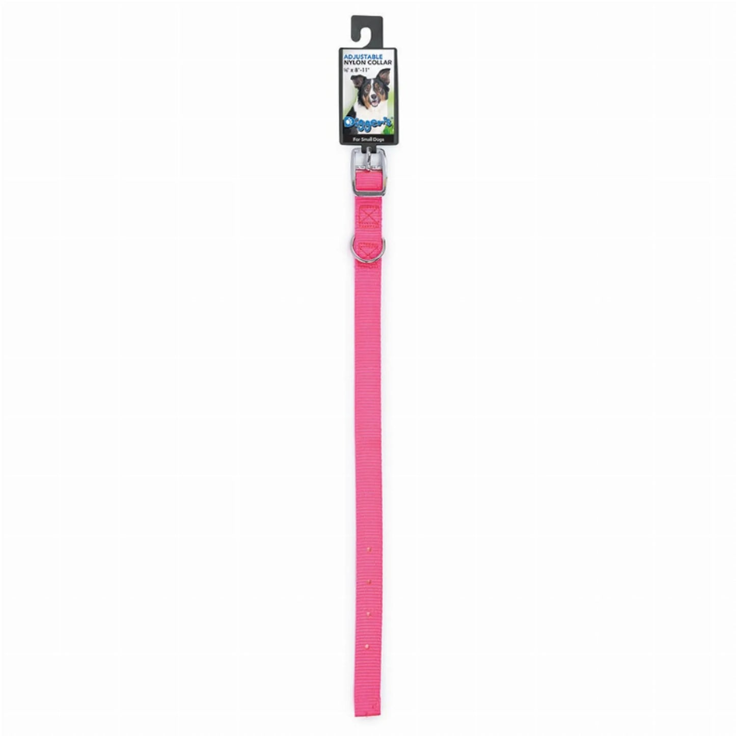 DGR 5/8in Nylon Collar 10in Blue