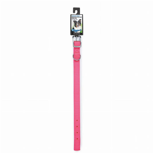 DGR 1in Nylon Collar 18in Neon Org - Pets Perfect