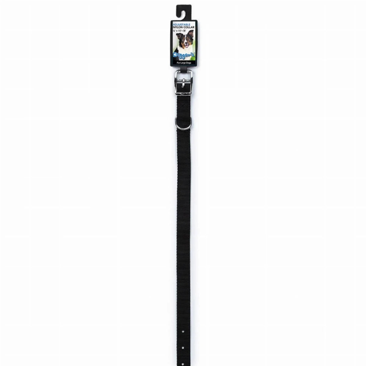 DGR 3/4 in Nylon Dog Collar, 16 in Blue, view 17