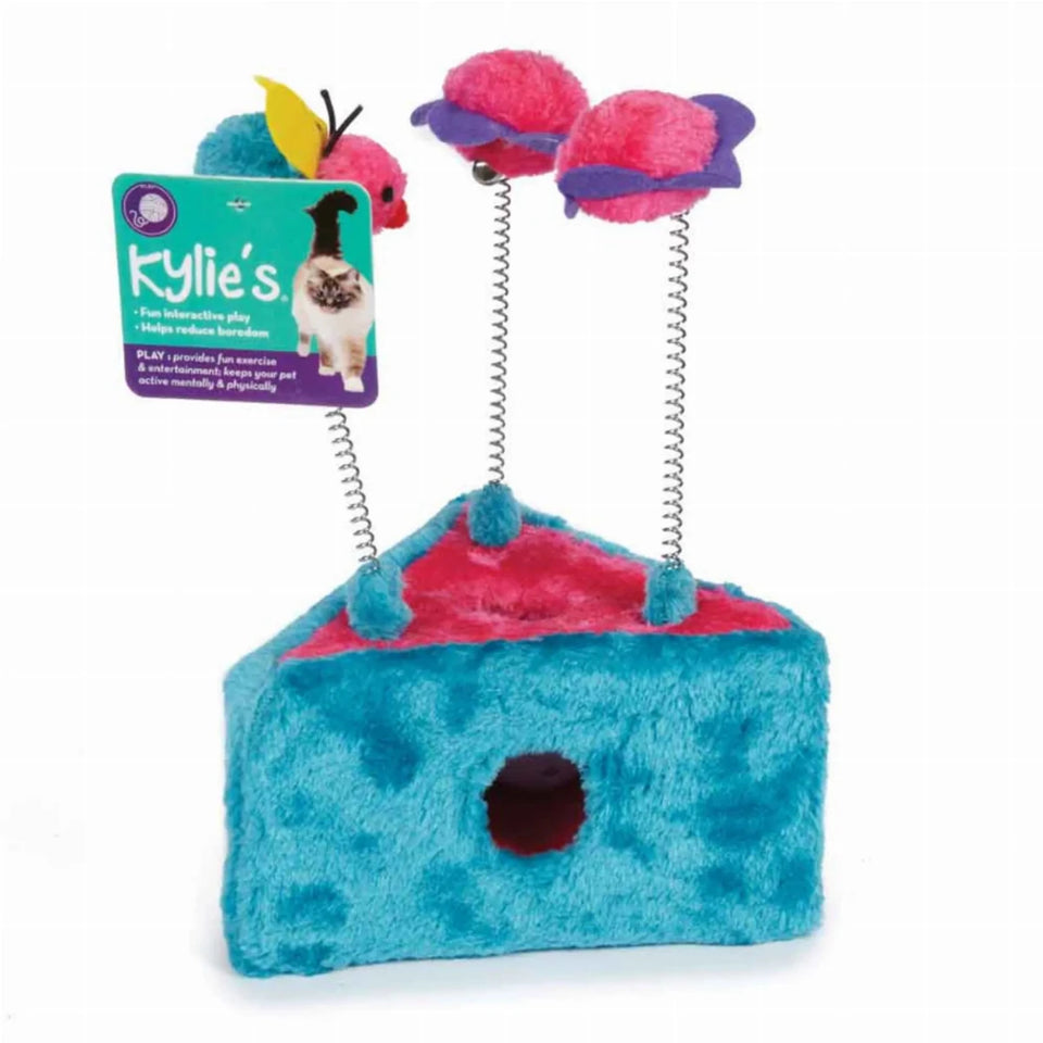 KB Triangle Flowers and Bee Scratcher - Pets Perfect