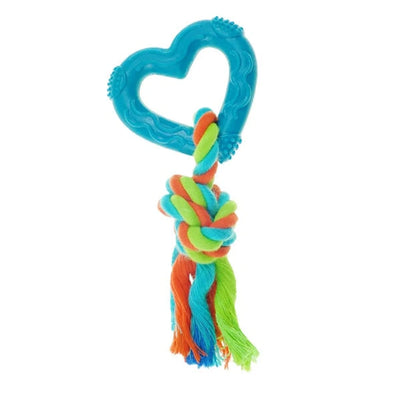 CHP Rope with TPR Heart Blue