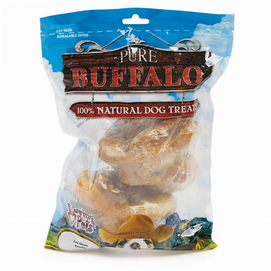 Loving Pets Natural Beef Femur Knuckle Bones 2 Pack - Premium Long-Lasting Dental Chew for Medium to Large Breeds