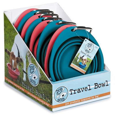 Dog is Good Travel Bowl 8 ct 26 oz - Pets Perfect