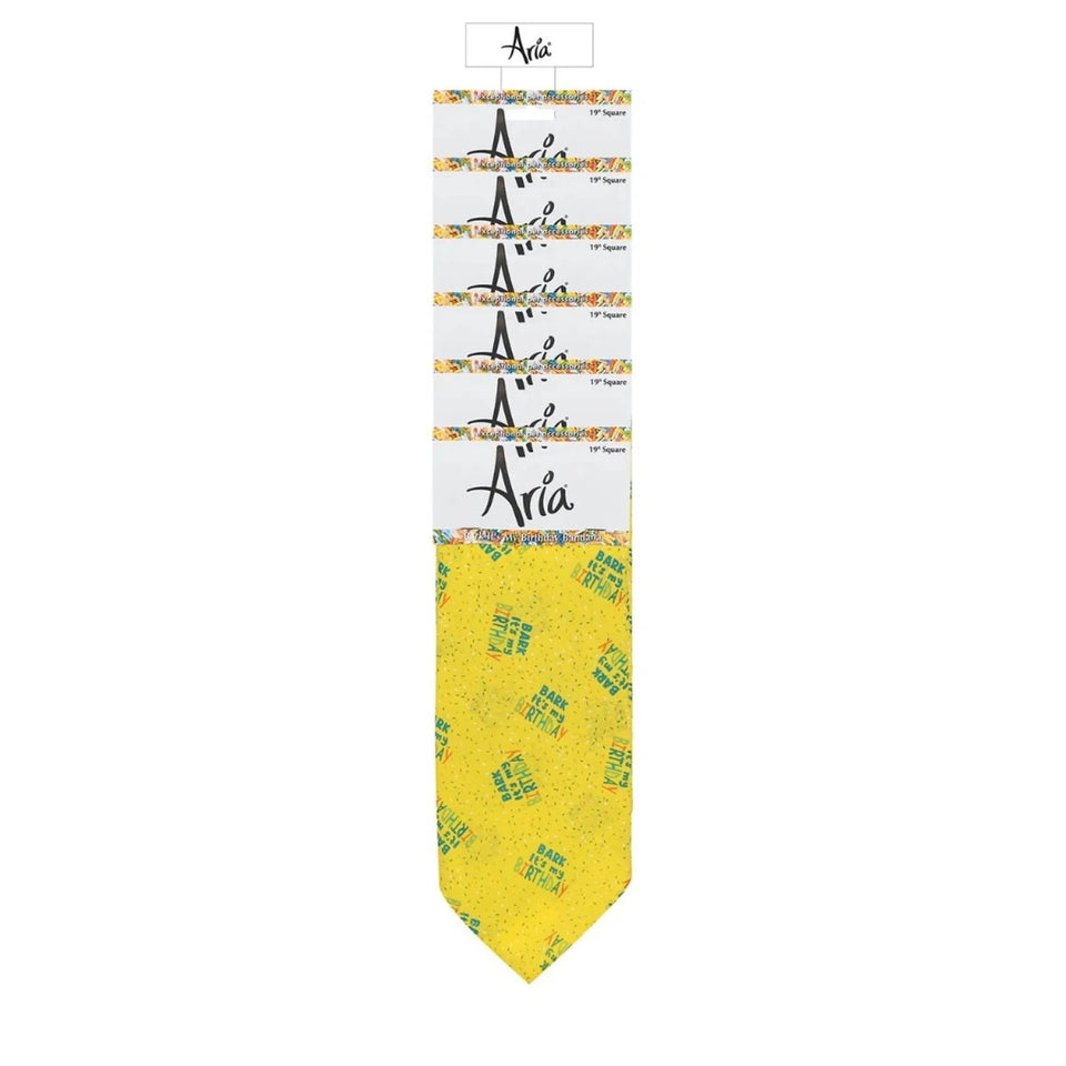 AR Bark It's My Birthdy Bandana 6Pc CS - Pets Perfect