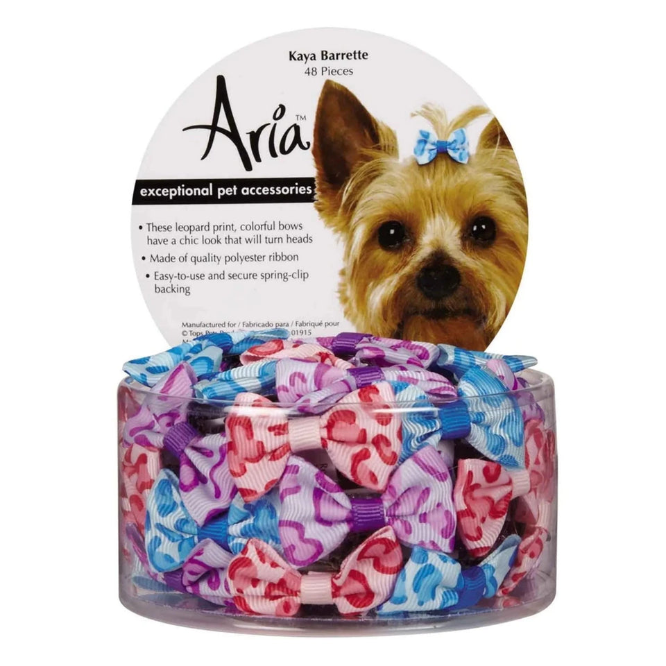 AR Kaya Barette Canister 48Pc - Pets Perfect
