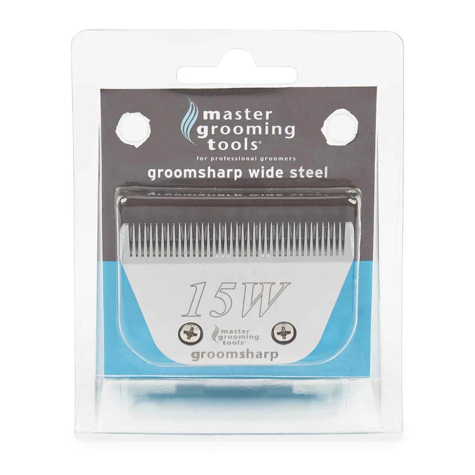 Master Grooming Tools SS Wide Blade15W - Pets Perfect