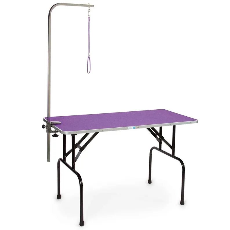 ME Groom Table with 48 in Arm 48x24In Pur - Pets Perfect