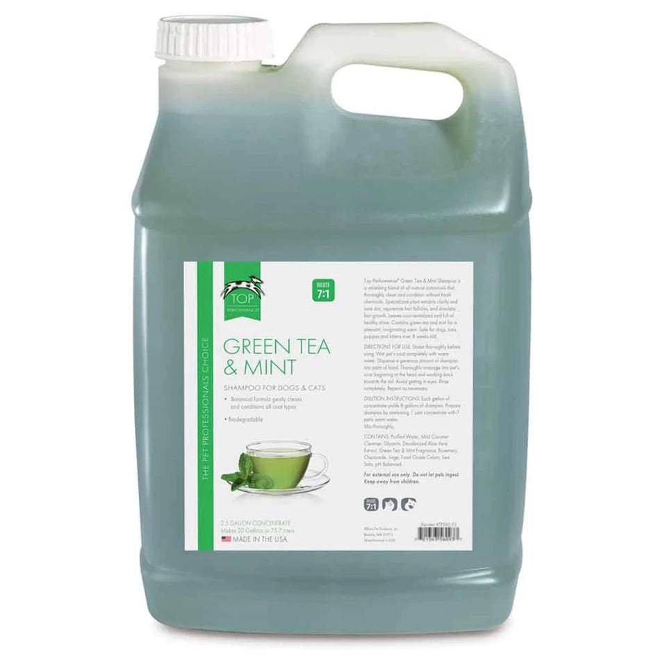 TP Green Tea & Mint Shampoo 2.5 gal - Pets Perfect
