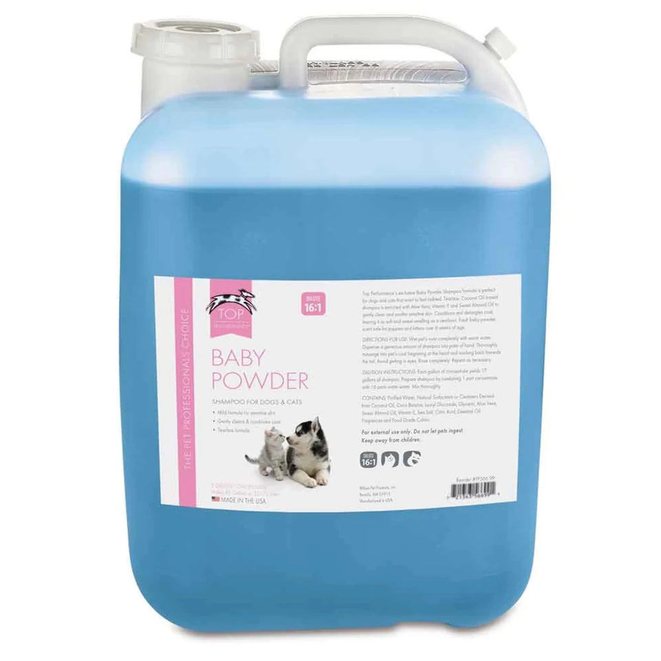 TP Baby Powder Shampoo 5 gal - Pets Perfect