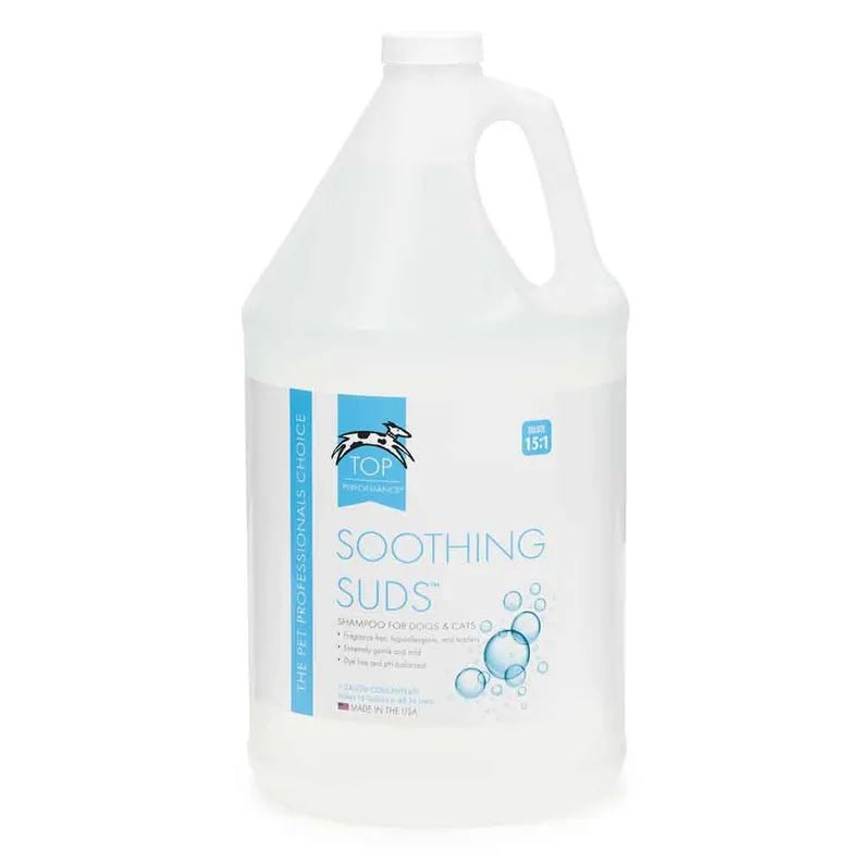 Top Performance Soothing Suds Pet Shampoo, 1 gal - Pets Perfect