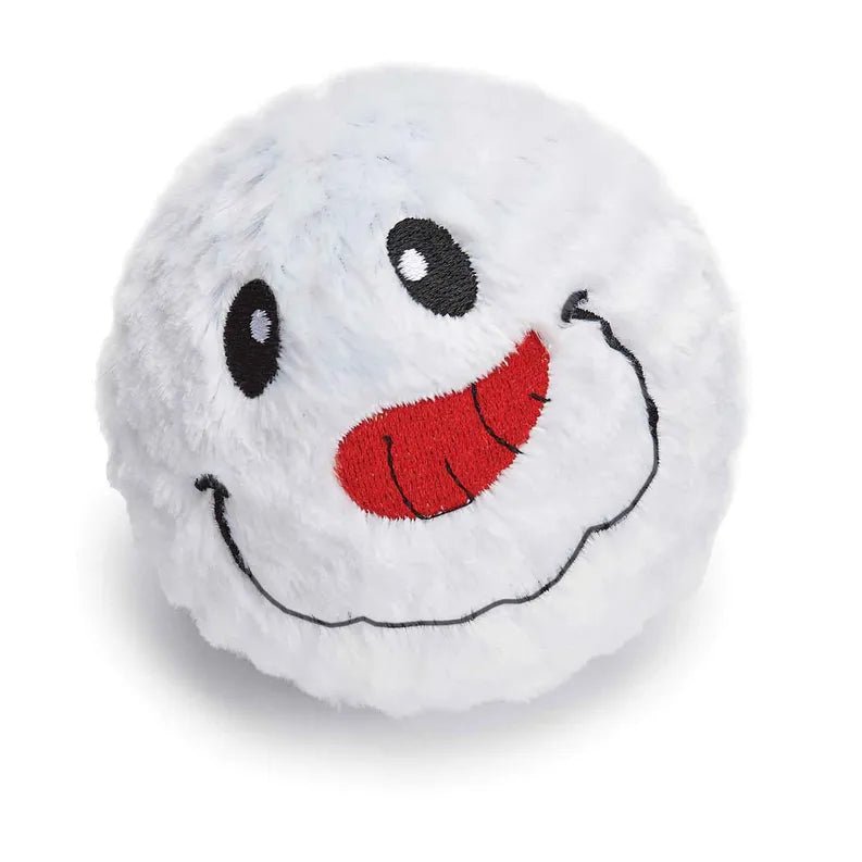 GR Snowman Spikey Squeaker Ball - Pets Perfect