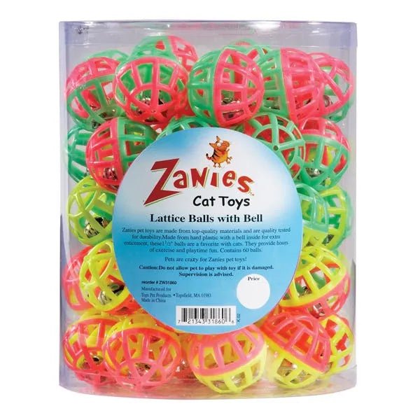 ZA Lattice Balls Canist 50pc - Pets Perfect