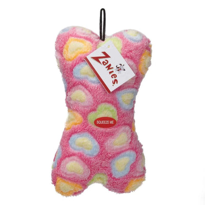 ZA Sweetheart Snuggle Bone 7.5 in Pnk - Pets Perfect