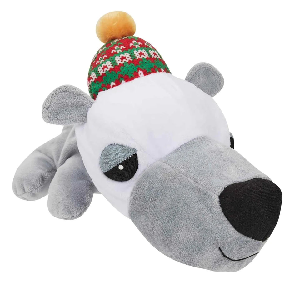DGR FatHedz Holiday Polar Bear - Pets Perfect