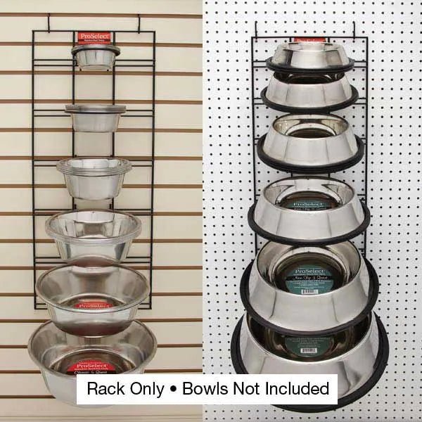 PS Bowl Display Rack Non Skid - Pets Perfect