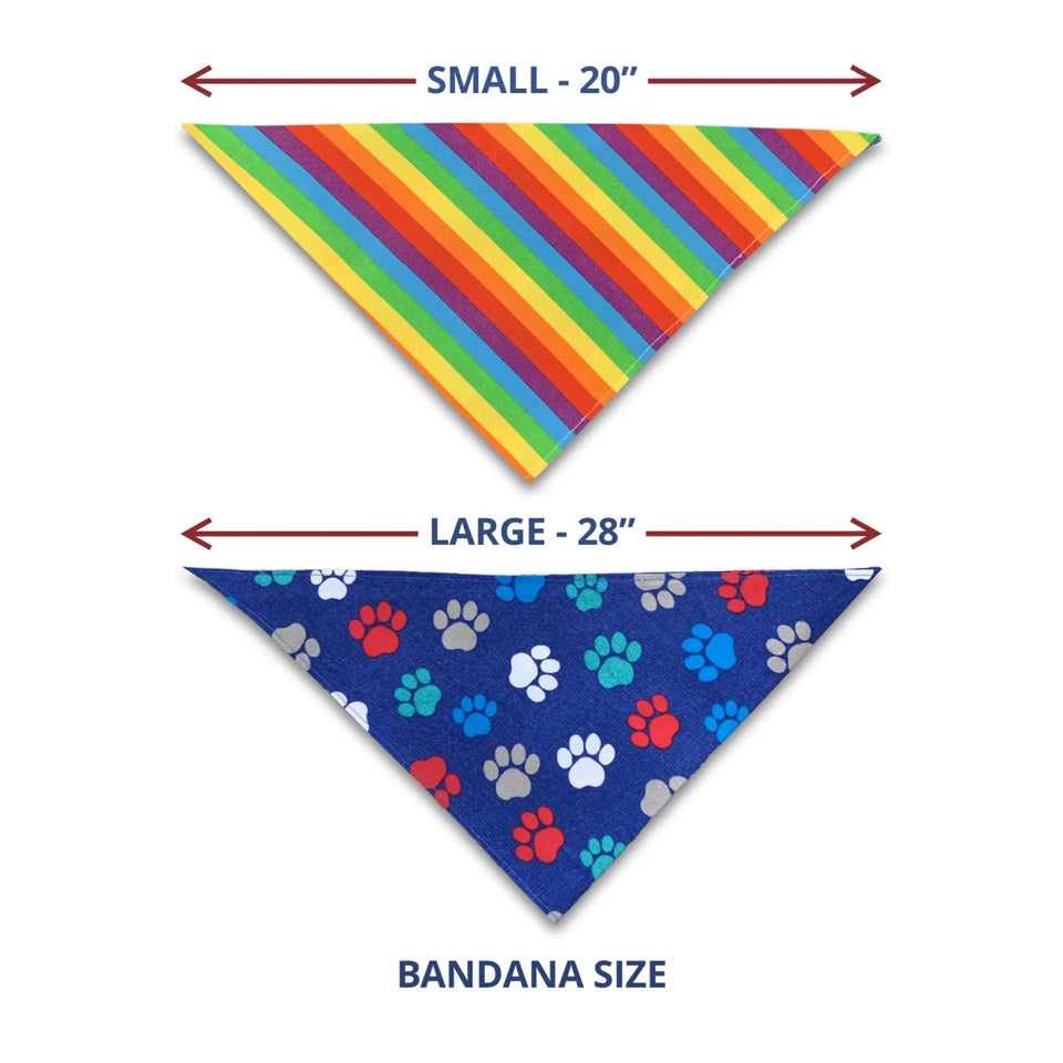 K9 Sport Sack Dog Bandana - 100% Cotton, Made in USA - Pets Perfect