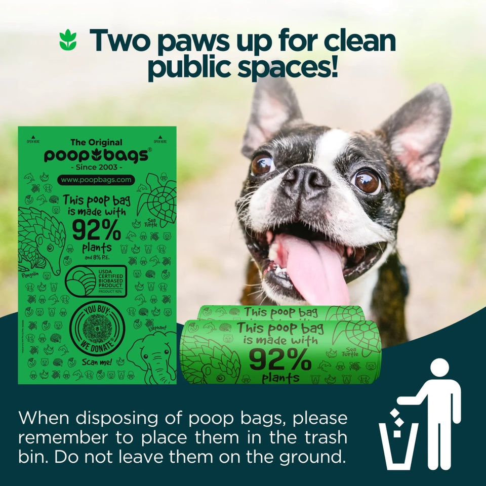 You Buy, We Donate Compostable Single Bulk Roll - Pets Perfect
