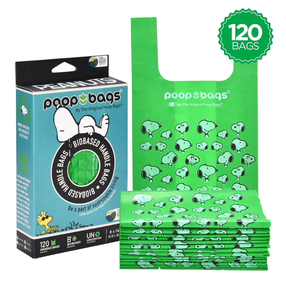 USDA Biobased Peanuts Handle Tie - Pets Perfect