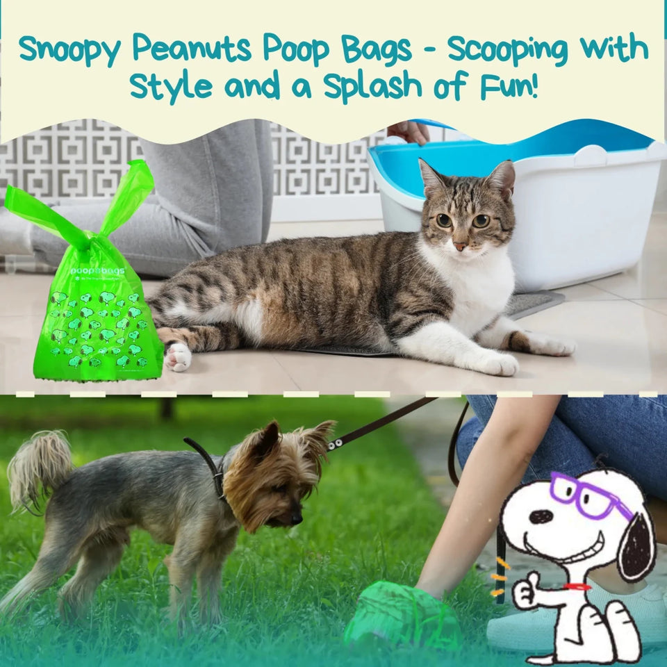 USDA Biobased Peanuts Handle Tie - Pets Perfect