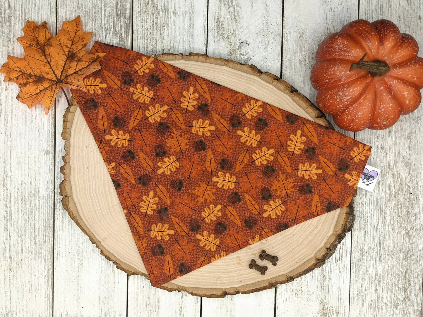 Over-The-Collar Dog Bandana - Handmade Slide-On Pet Bandana for Dogs (Multiple Sizes)