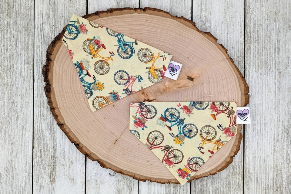 Over-The-Dog Collar Dog Bandana, Handmade Slide-On, 26 Prints, XSMALL/1, view 102