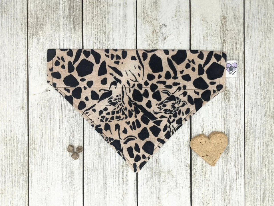 Over-The-Dog Collar Dog Bandana, Handmade Slide-On, 26 Prints, MEDIUM/1, view 113