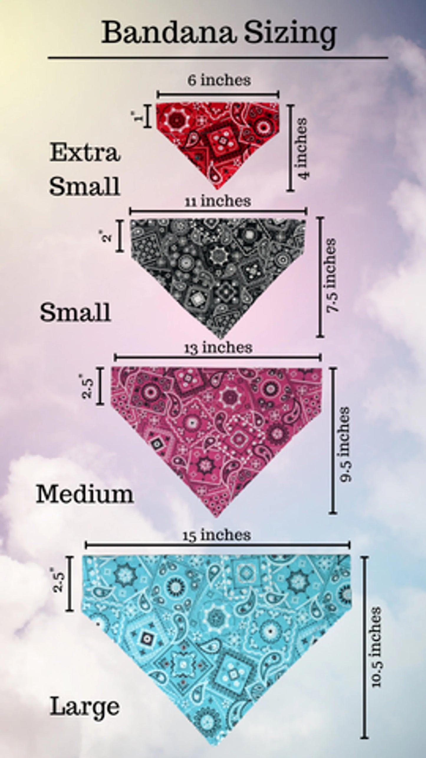 Halloween Dog Bandana - Over-The-Collar Slide-On Pet Bandana (Multiple Sizes)