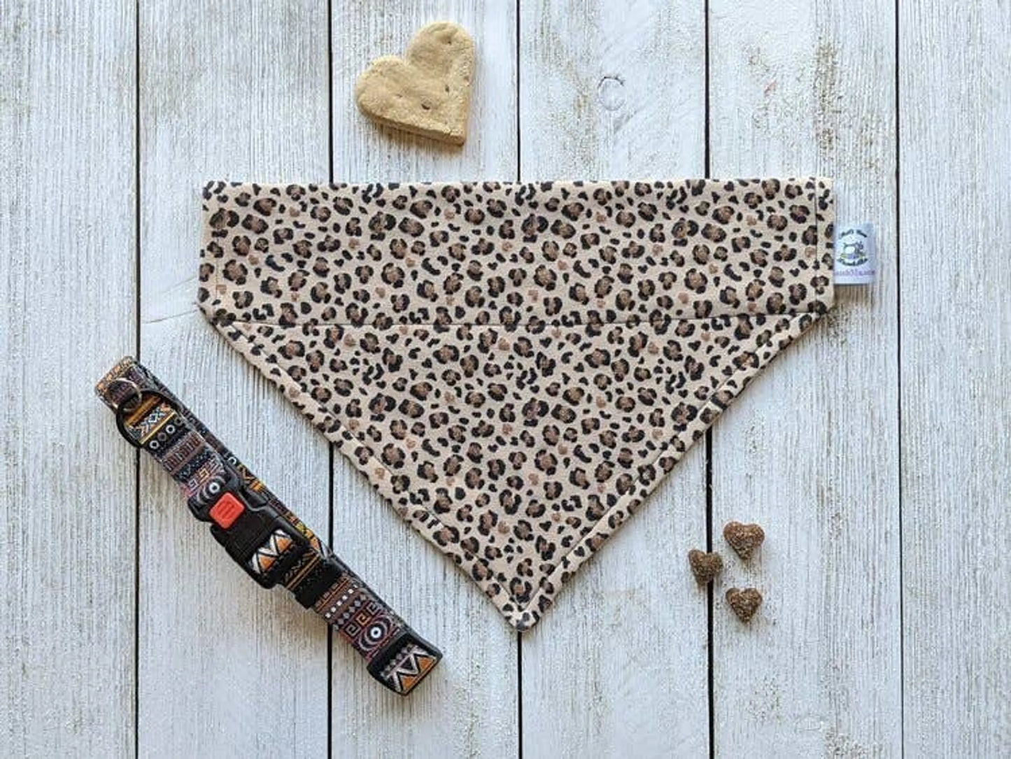 Halloween Dog Bandana - Over-The-Collar Slide-On Pet Bandana (Multiple Sizes)