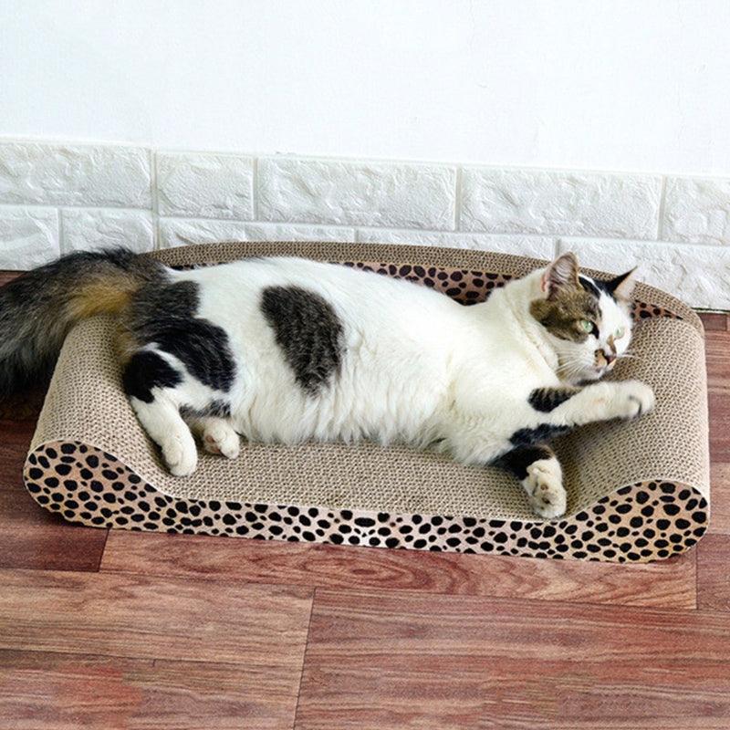 Extra Large Cat Scratch Lounge - The Ultimate Comfort And Play Space For Your Feline Friend - Pets Perfect