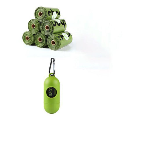 Ecopaws Biodegradable Pet Waste Bags with Dispenser - Complete Eco-Friendly Dog Cleanup Kit