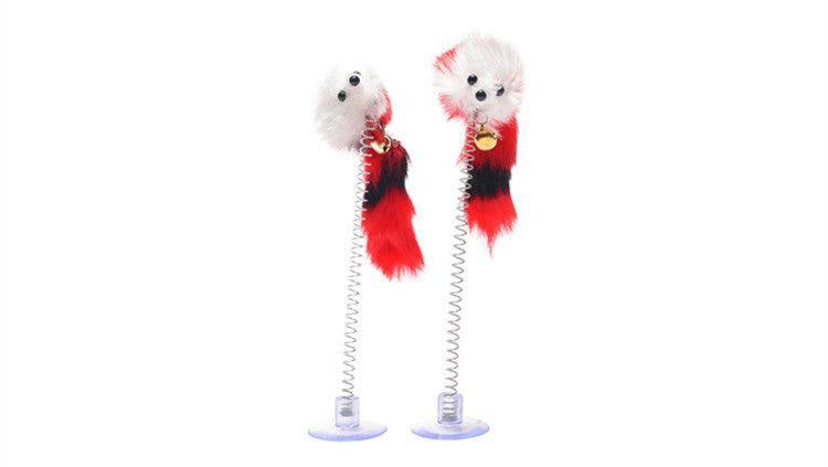 Elastic Spring Mouse Cat Toy