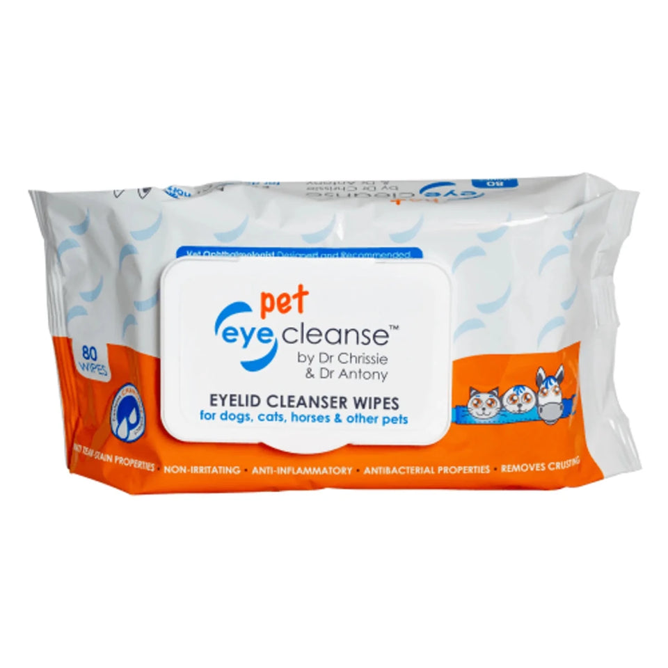 Pet Eye Cleanse Wipes by Dr. Chrissie and Dr. Antony - Pets Perfect