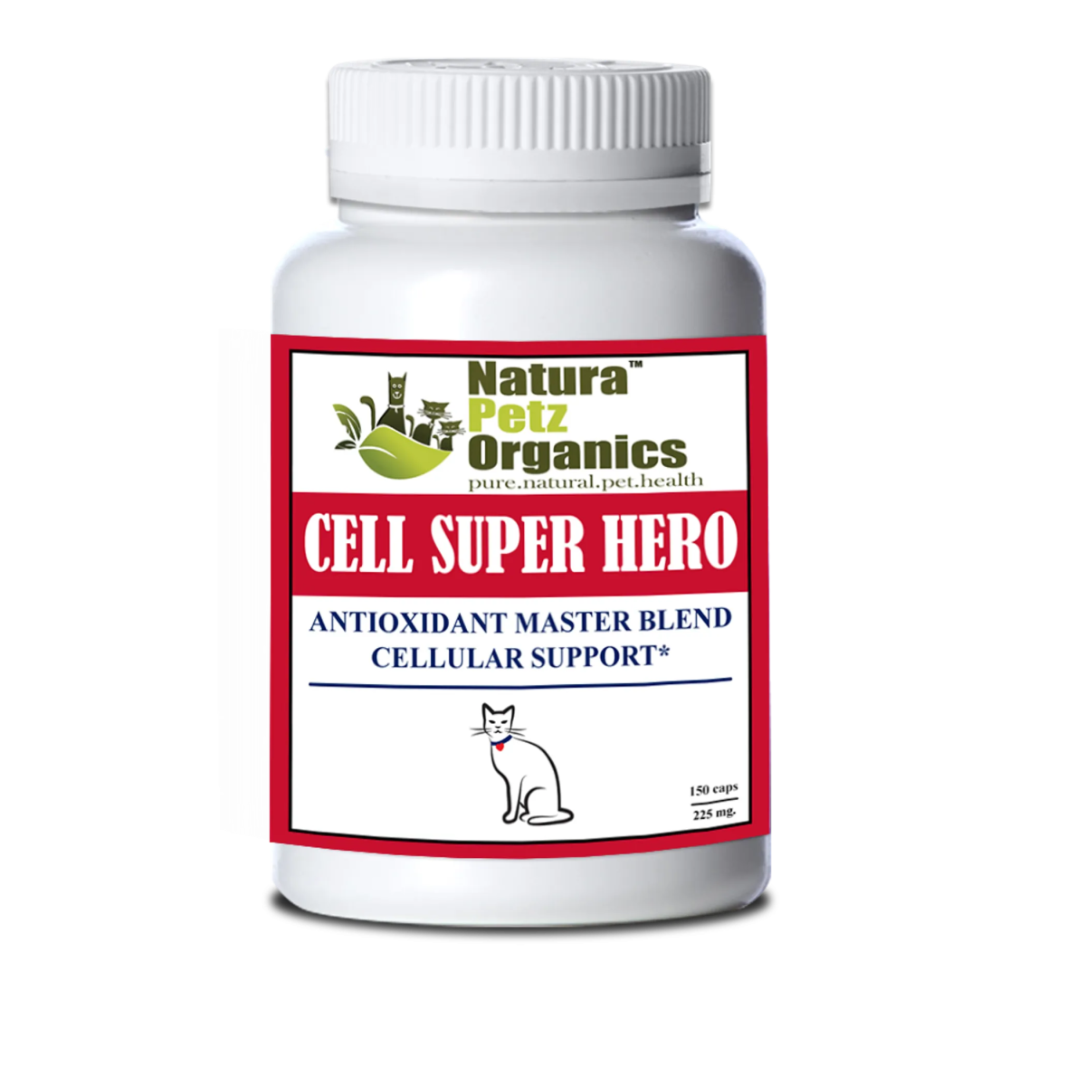 Cell Super Hero Max* Antioxidant Master Blend Cellular Support* Dogs Cats - Pets Perfect