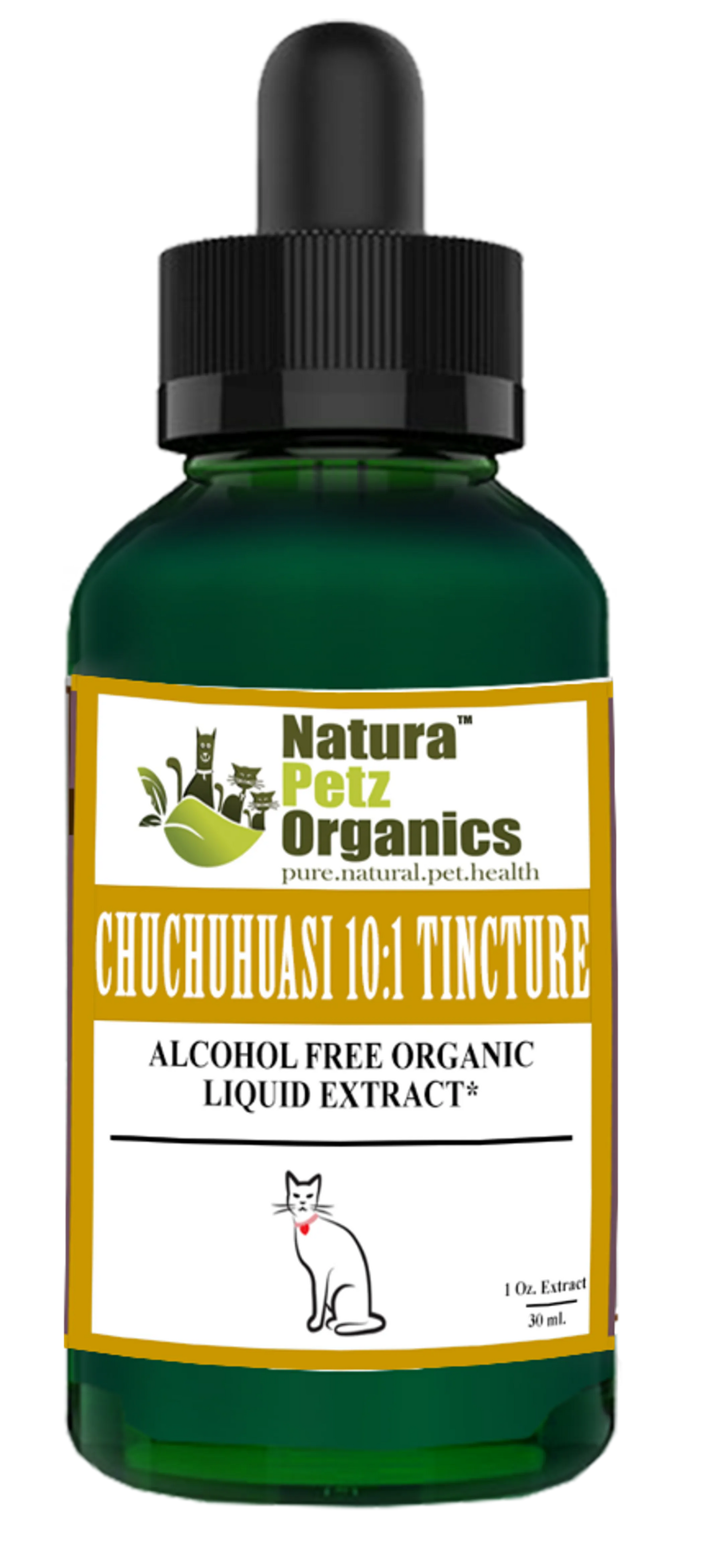 The Petz Kitchen Chuchuhuasi 10:1 Organic Tincture - Joint & Anti-Inflammatory Support for Dogs & Cats