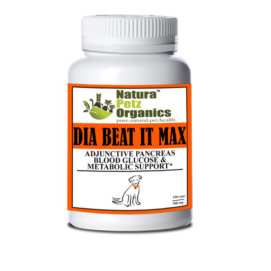 Max!* Capsules - Adjunctive Pancreas, Blood Glucose & Metabolic Support* - Pets Perfect