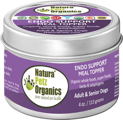 Endo Support Meal Topper For Dogs And Cats* Natura Petz Organics, 3 OZ/1