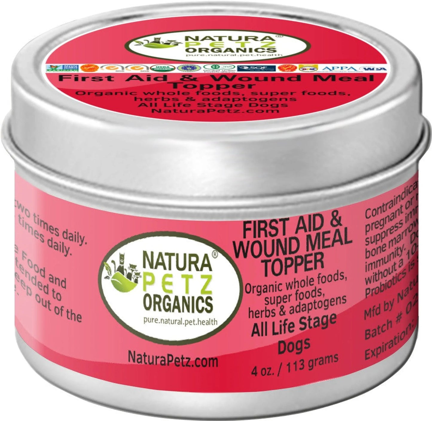 First Aid & Wound Meal Topper - Wellness Support for Dogs & Cats