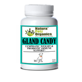 Gland Candy Omega 3 & 6 Lymphatic, Weight & Probiotic Immune Support * - Pets Perfect