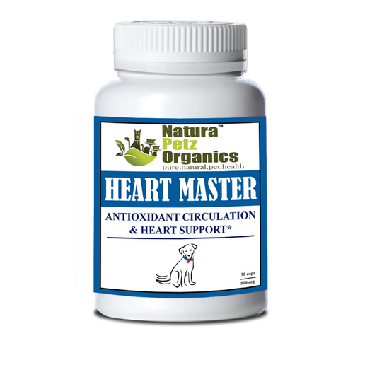 Heart Master Max Wellness Capsules for Dogs & Cats - Antioxidant Pet Supplement 500mg