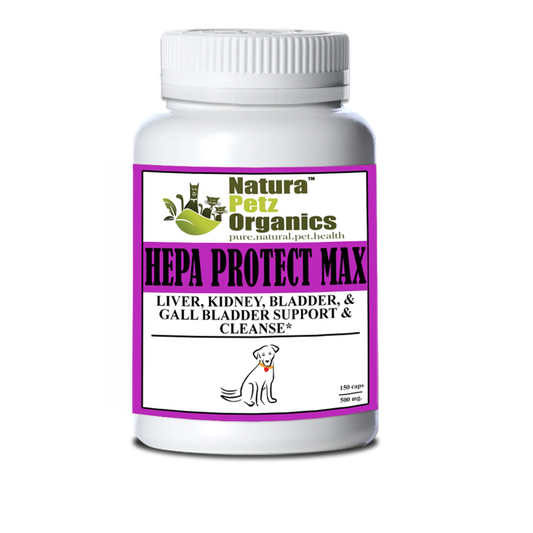 Hepa Protect Max Capsules - Liver, Kidney, Bladder & Gall Bladder Support & Cleanse* - Pets Perfect