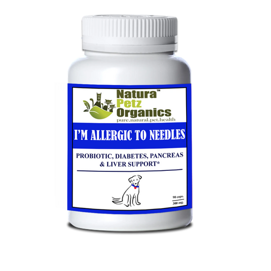 I'M Allergic To Needles - Probiotic, Pancreas & Glucose Support For Dogs & Cats* - Pets Perfect