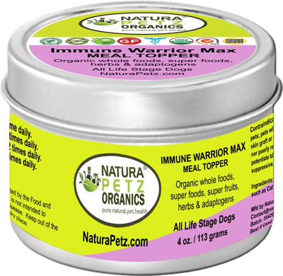 Immune Warrior Max Meal Topper* Master Blend Immune Regulator &, 2 OZ/DOG/1