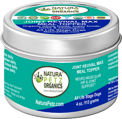Joint Revival Max Master Blend Meal Topper* Neuro Muscular Hip & Joint, 1/Dog meal topper -turkey flavoring