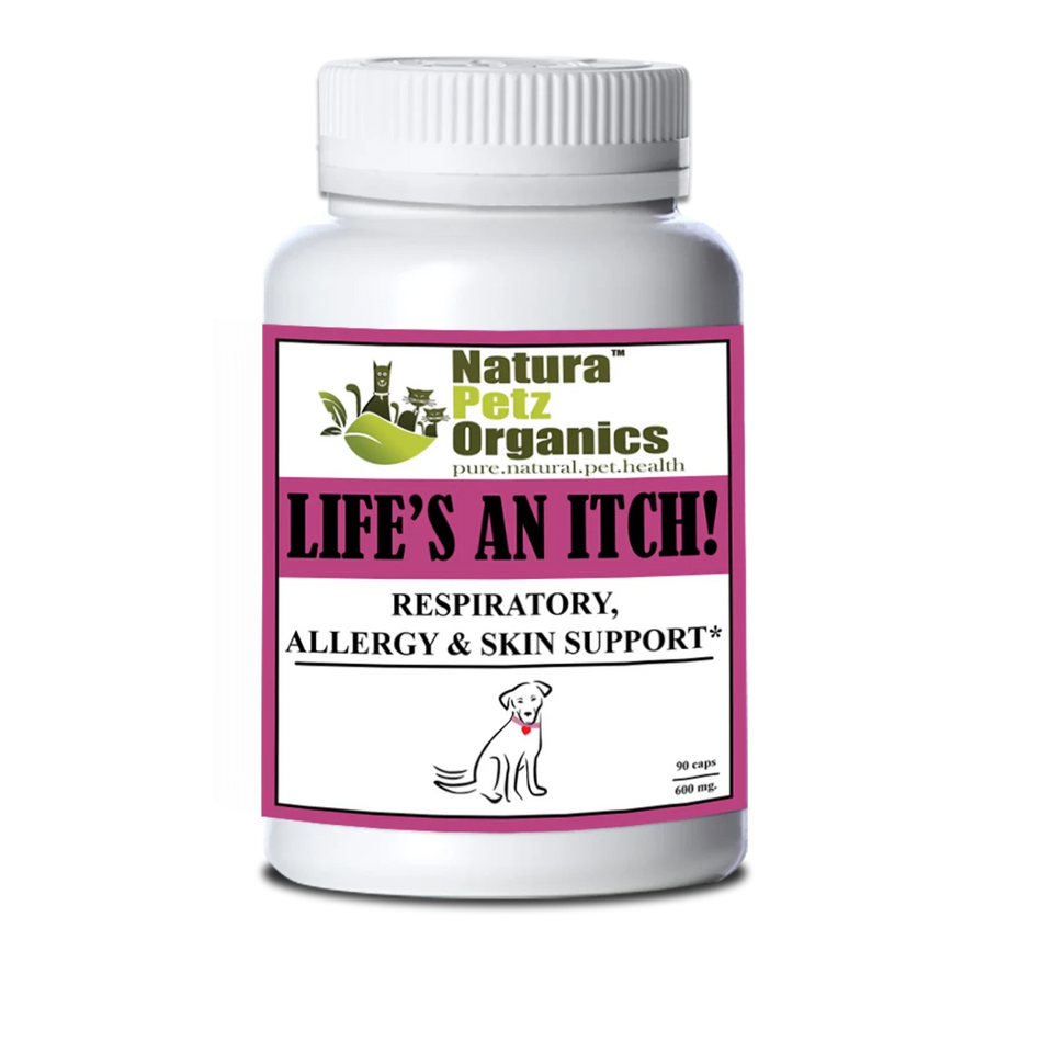 Life's An Itch Capsules, Respiratory, DOG 150 CAPSULES - 600 MG. TURKEY FLAVOR/1, view 2